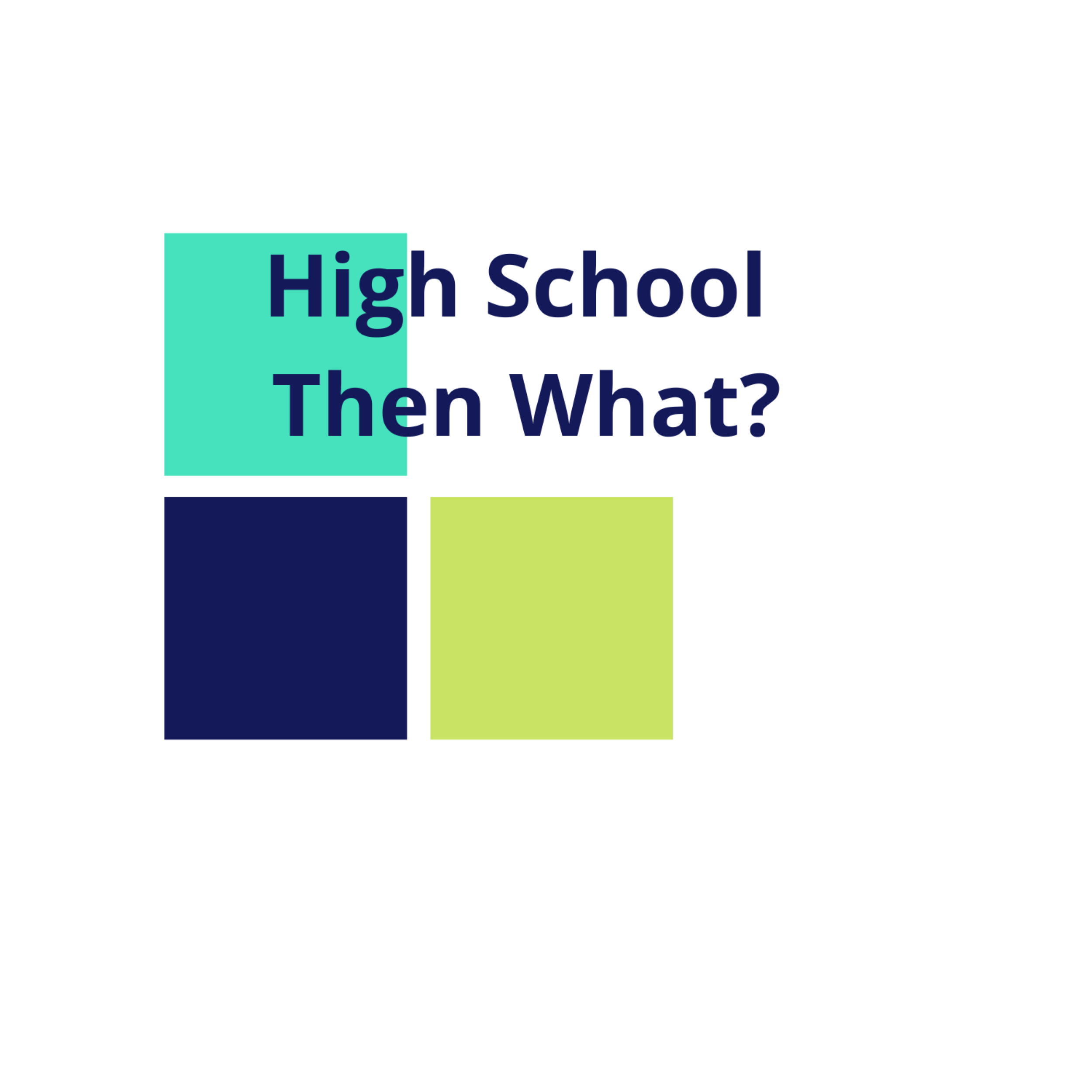 High School then what?